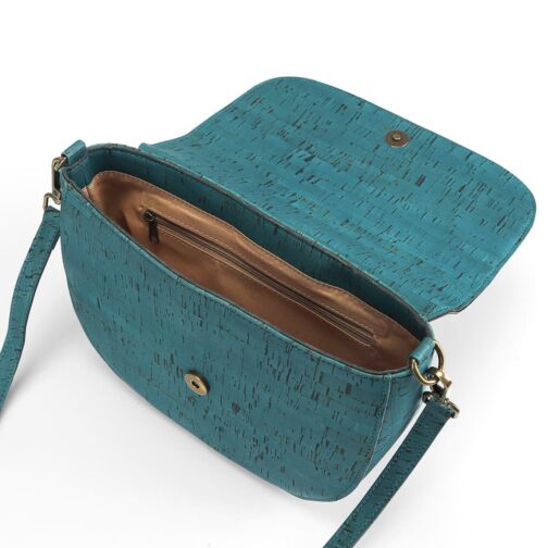 Blue Cork handbag Long Shoulder bag-4