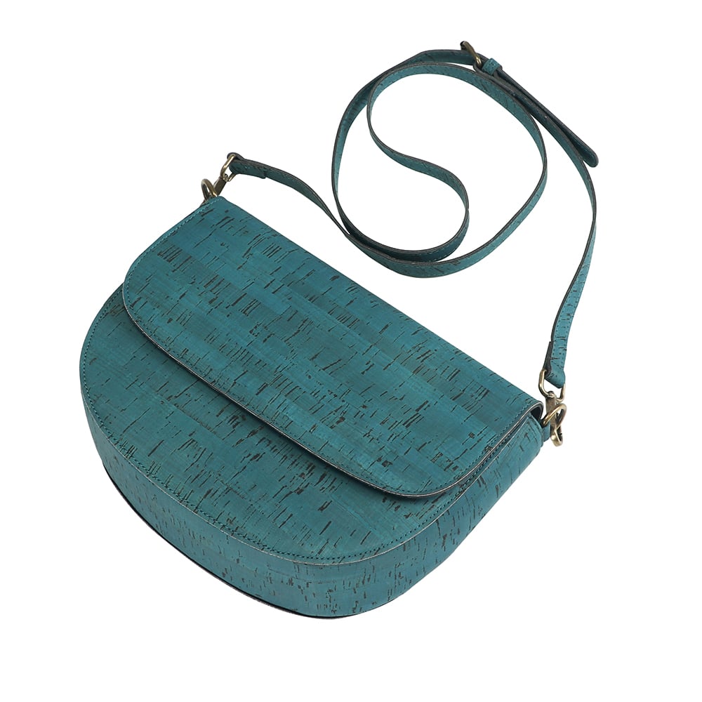 Blue Cork handbag Long Shoulder bag-6