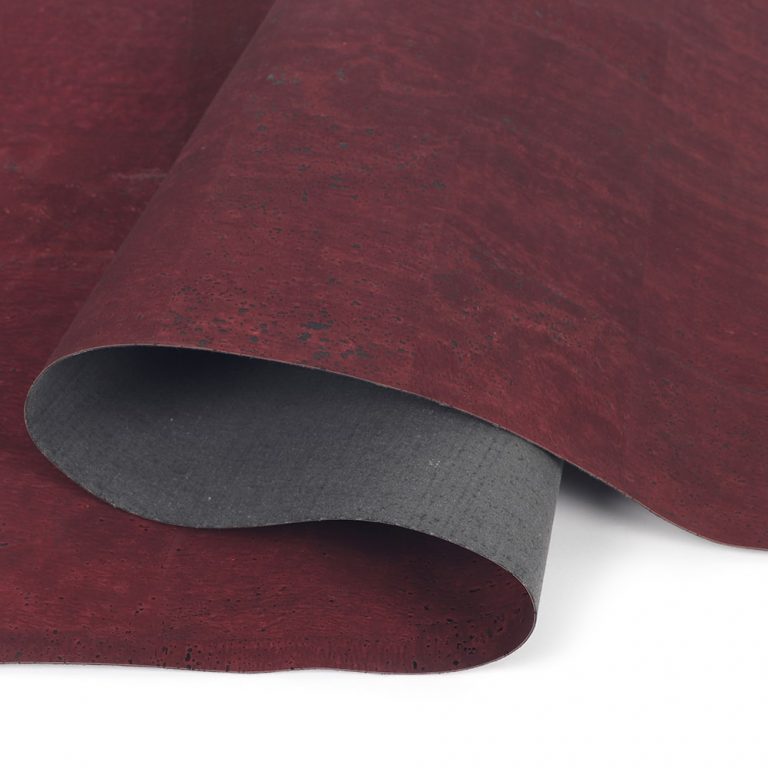 Cork Leather-dark red