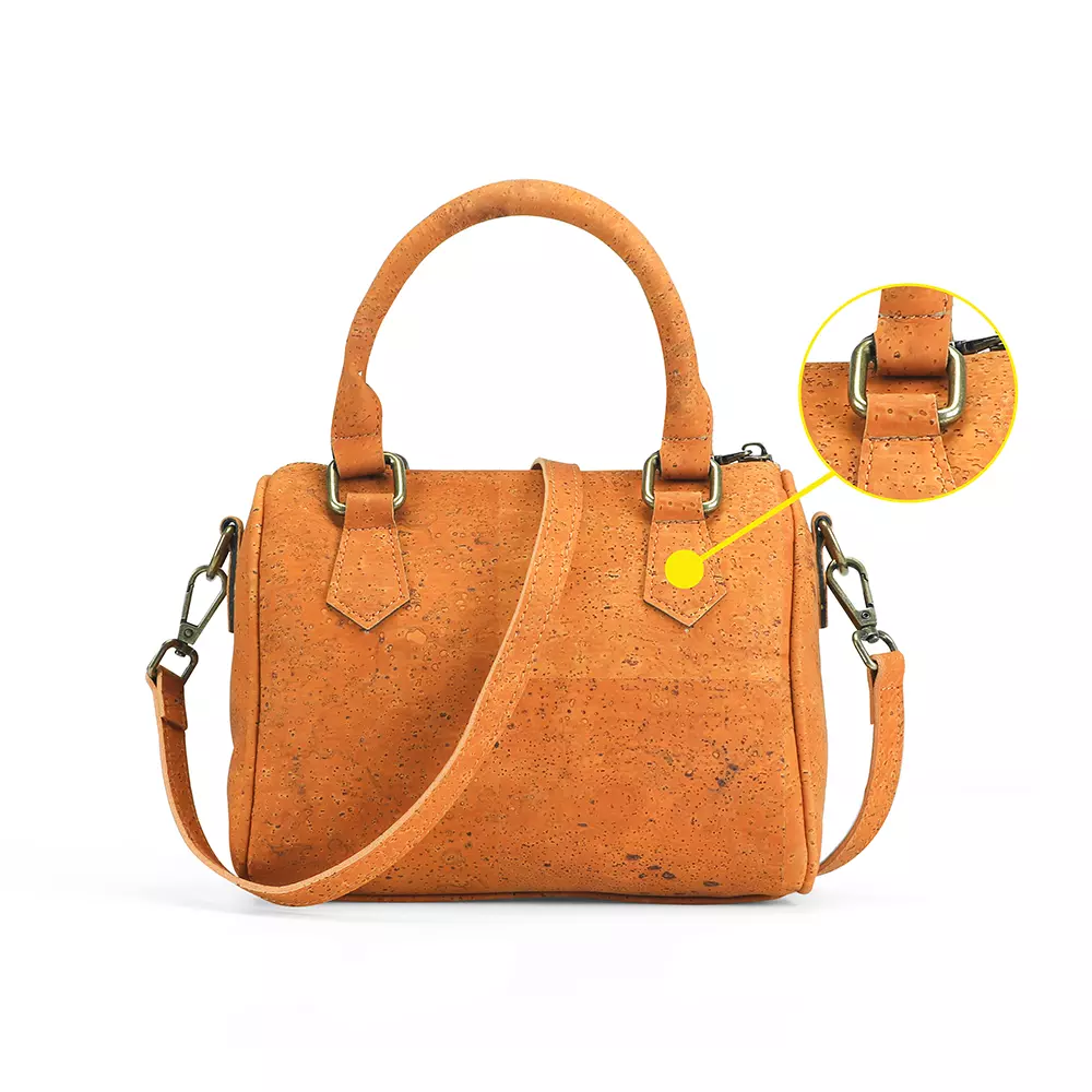 коричневая пробковая сумочка-4