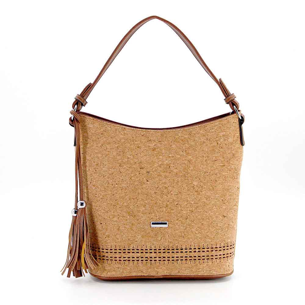 Cork-tassel-handbag