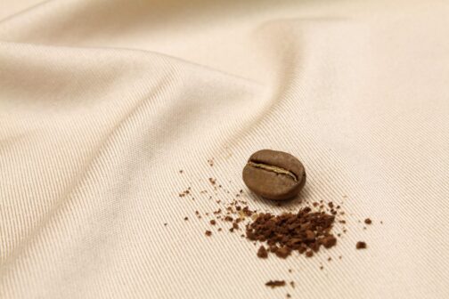 Coffee ground fabric