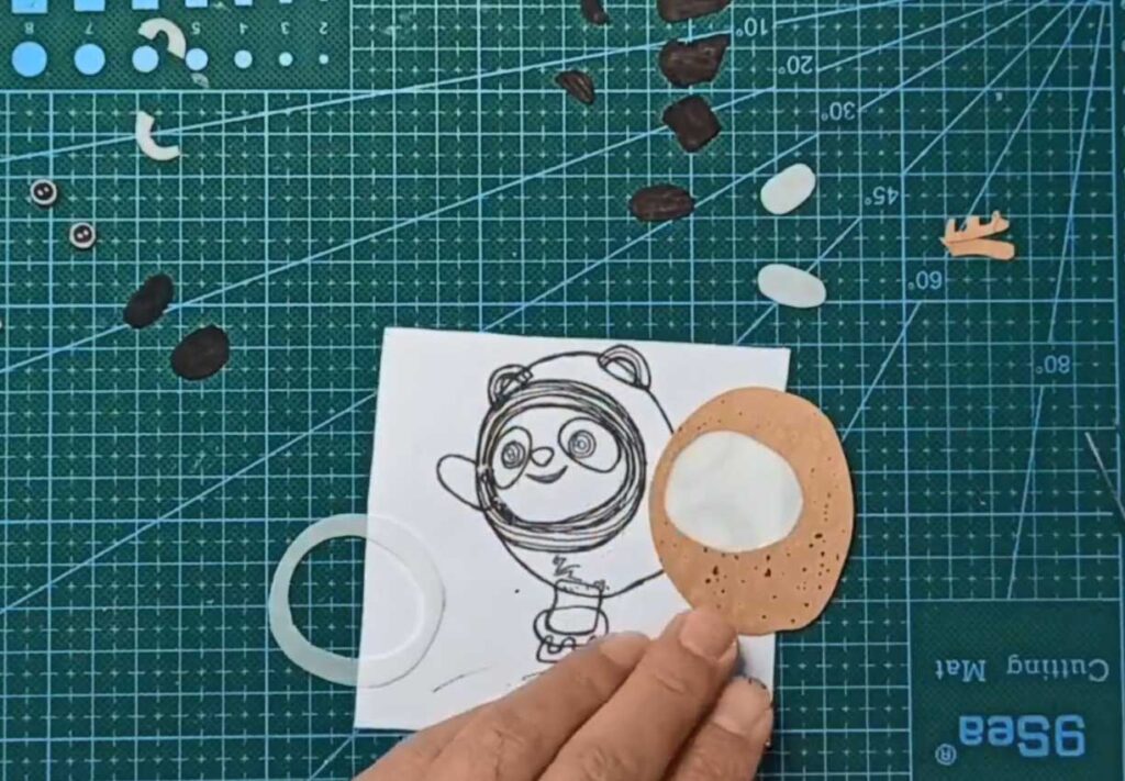 How To Make A Bing Dwen Dwen Cork Painting Version HZCORK