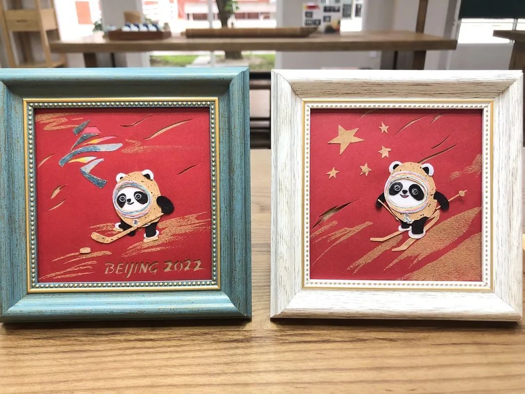 How To Make A Bing Dwen Dwen Cork Painting Version HZCORK